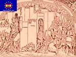Boceto de la talla del coro de Toledo