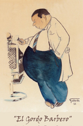 Foto de la caricatura.