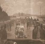 Preparando la feria de ganado en el año 1926, en la ciudad de Ronda