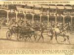 entrada de los toreros en la plaza, corrida goyesca del bicentenario del nacimiento de Pedro Romero